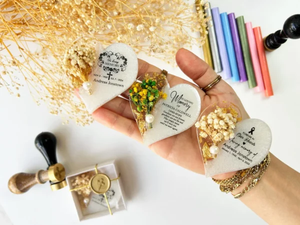 Personalized Celebration of Life Magnet Favors